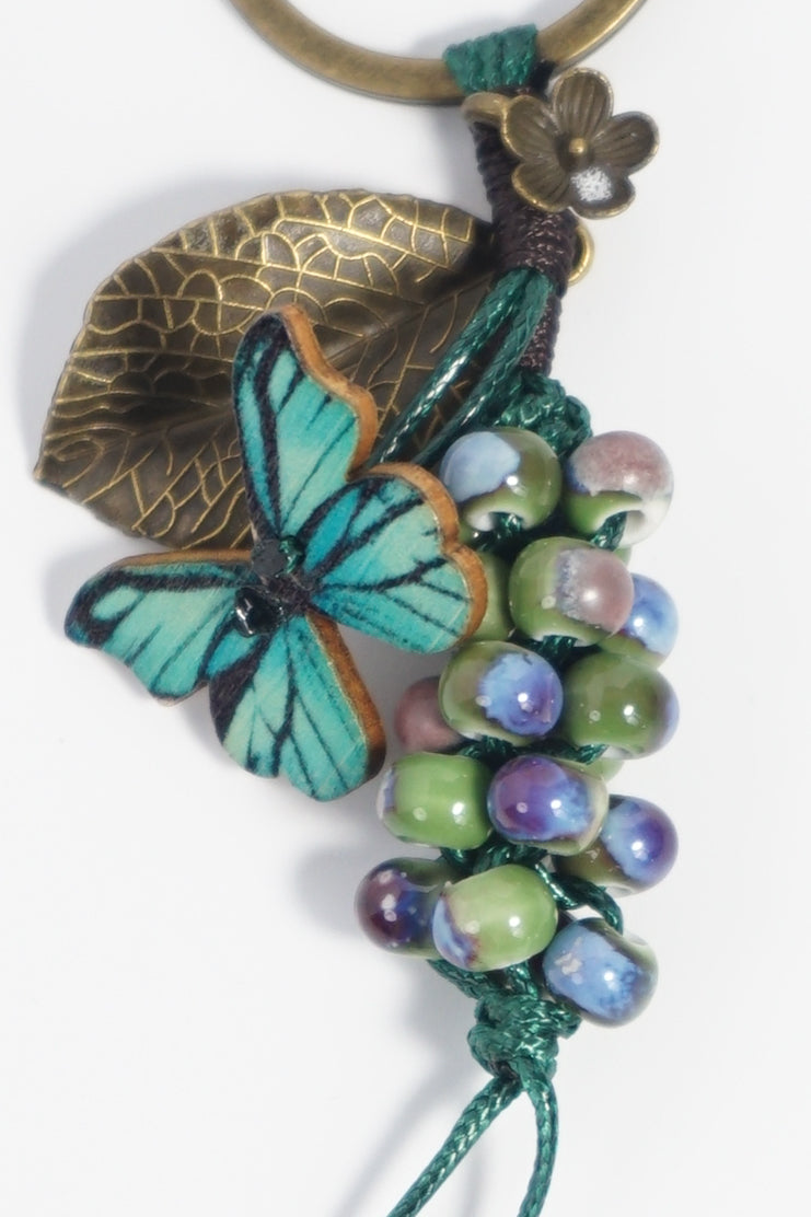 Celadon Grapes Keychain