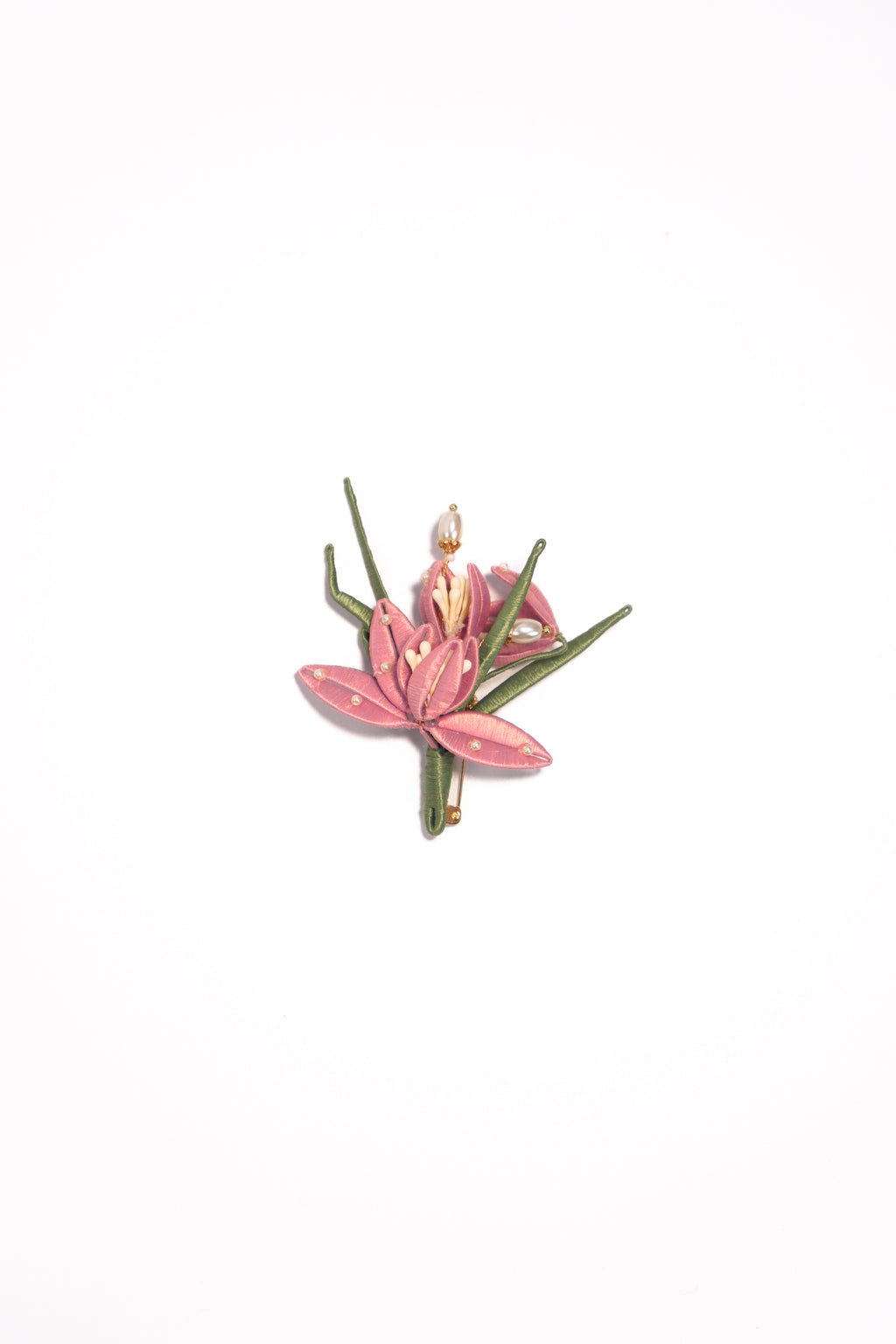Blush Silk Bloom Brooch