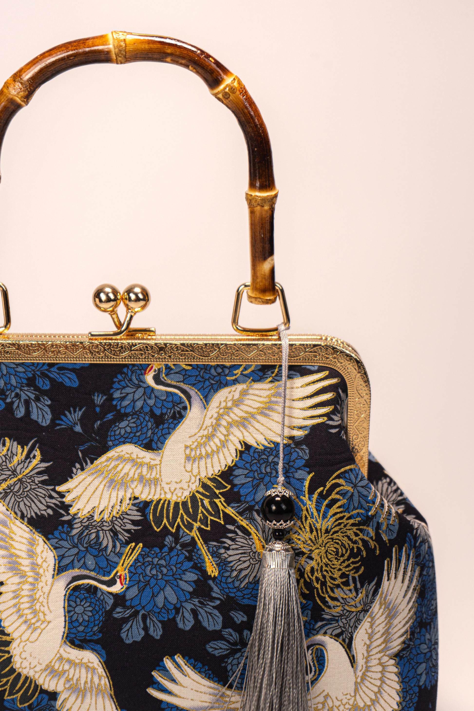 Sapphire Crane Clutch