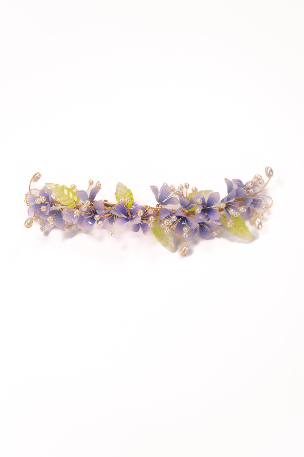 Wisteria Pearl Cascade Clip