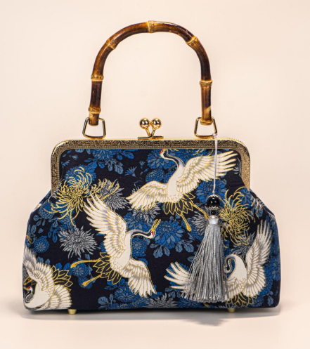 Sapphire Crane Clutch